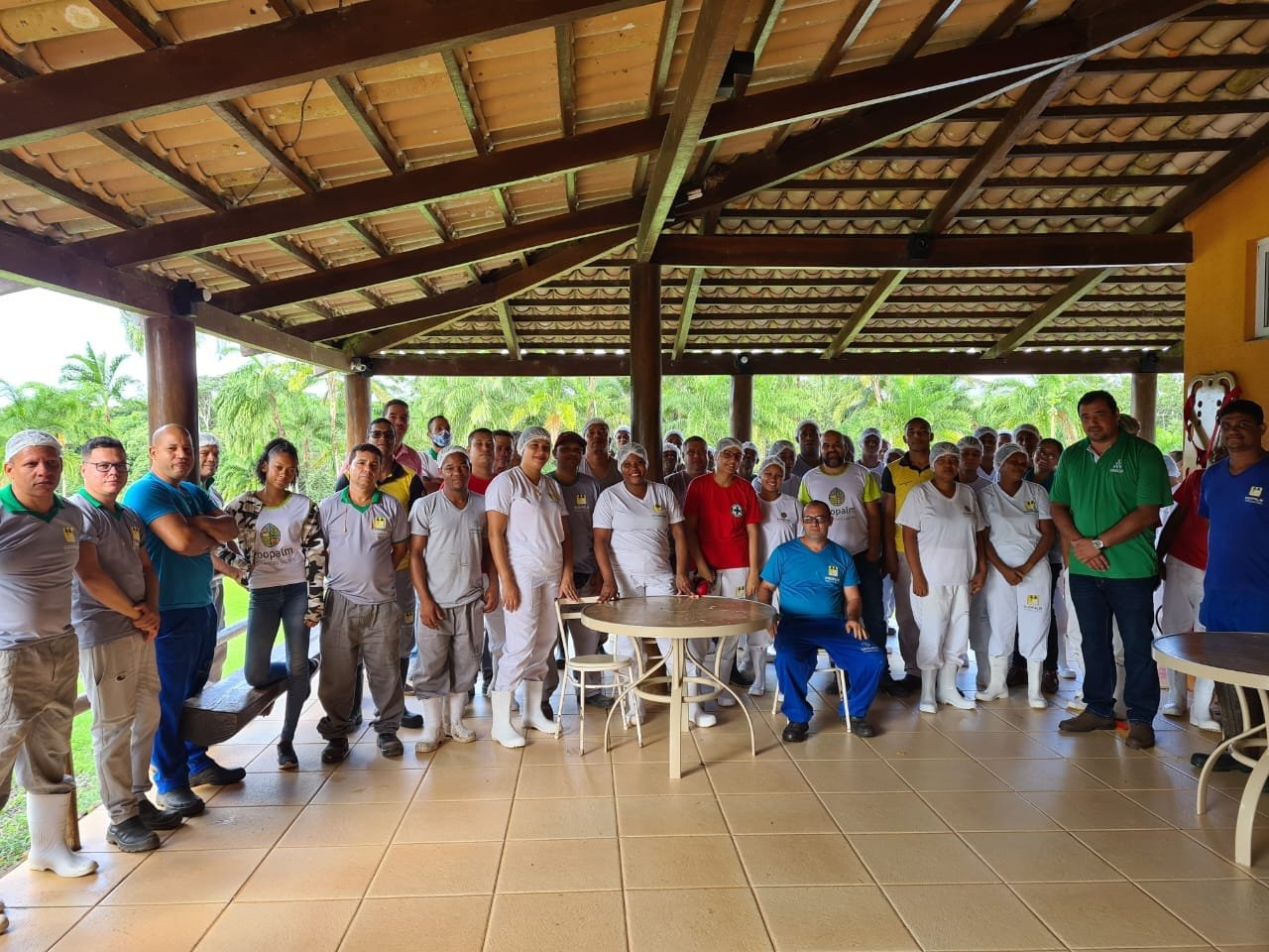 Leia mais sobre o artigo TRABALHADORES DA COOPALM RECEBEM VISITA DO SINDICATO